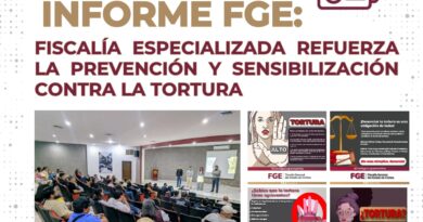 Fiscalía Especializada refuerza la prevencióny sensibilización contra la tortura